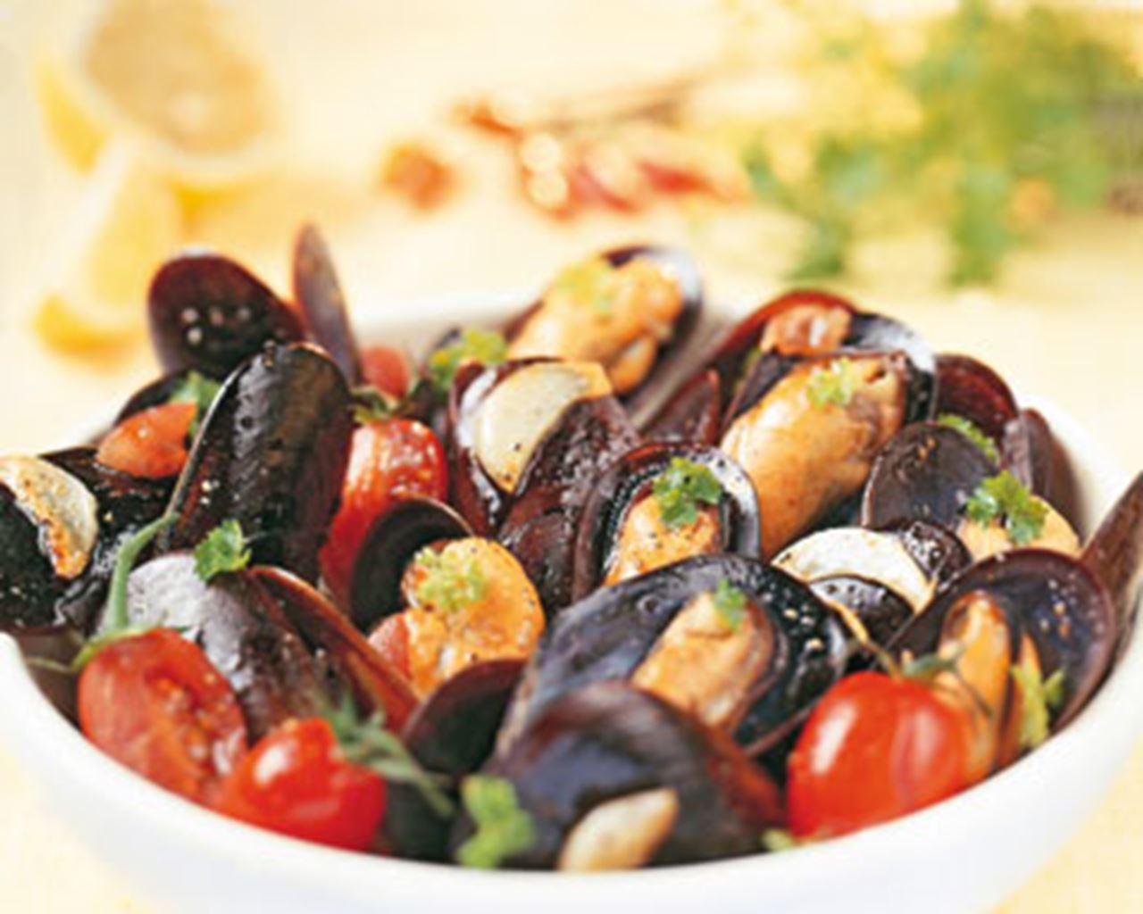 recipe image Plat de moules traditionnele