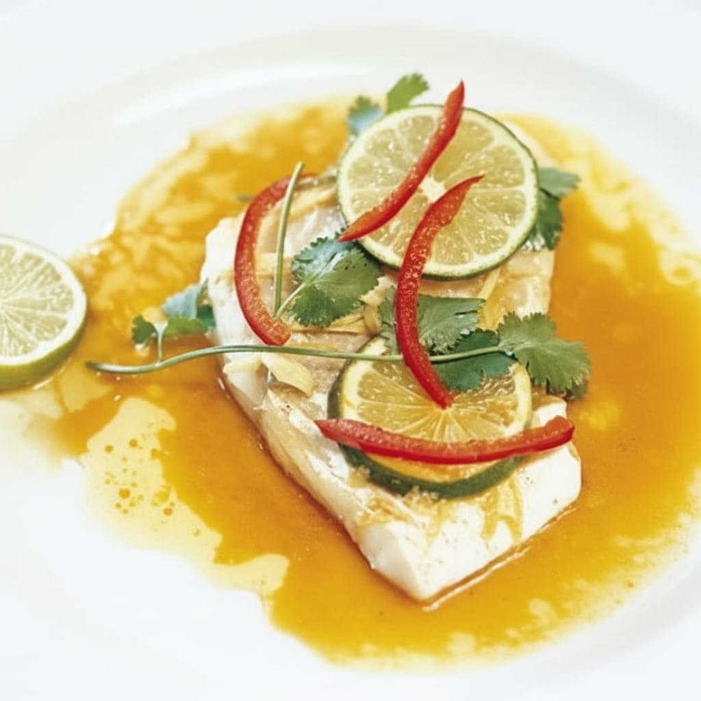 recipe image Cabillaud à la thaïlandaise