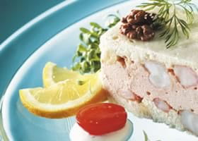 recipe image Terrine de poisson aux scampi