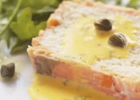 recipe image Terrine de barbue au saumon fumé