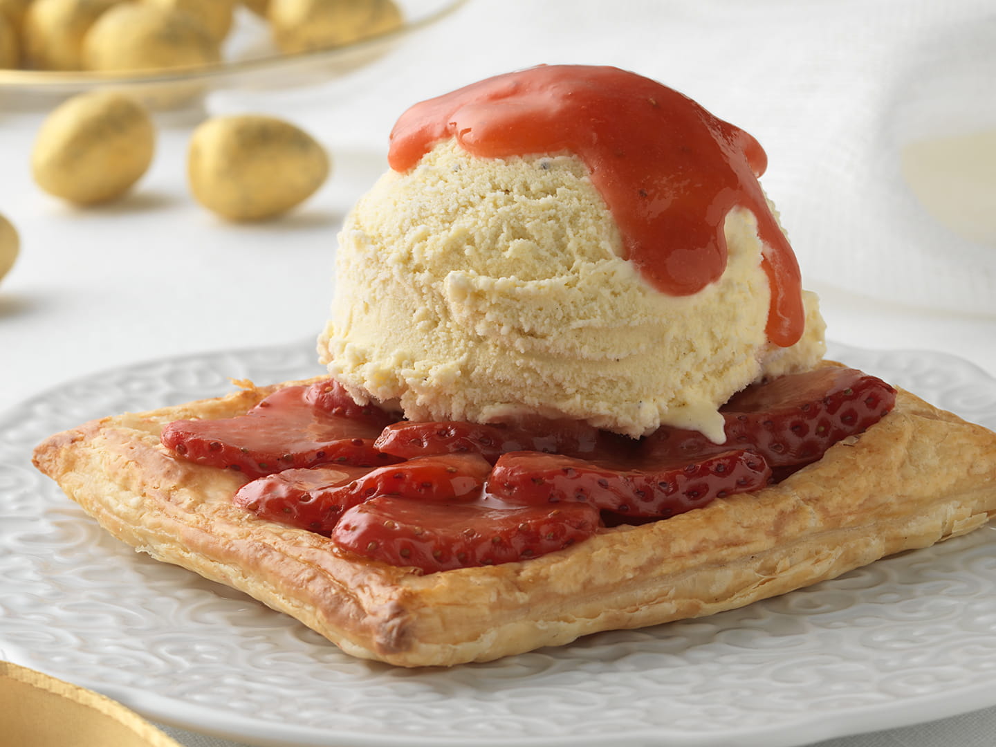 recipe image Tartelettes Vanille-Fraise