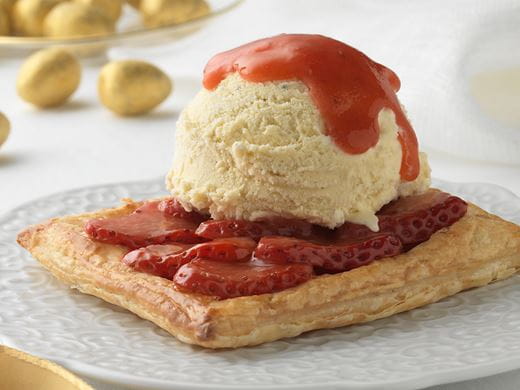 recipe image Tartelettes Vanille-Fraise