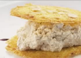 recipe image Croquants d'amandes farcis aux châtaignes