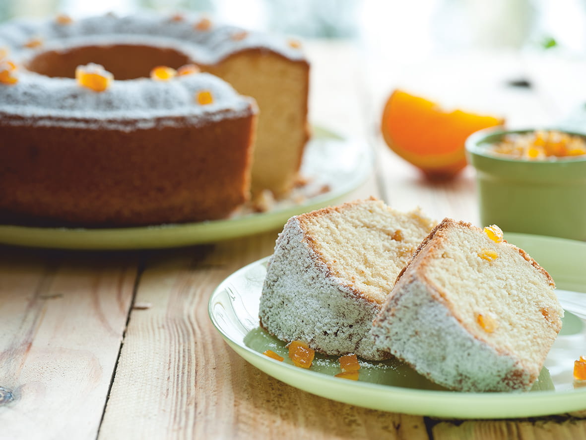 recipe image Quatre-quarts à l’orange