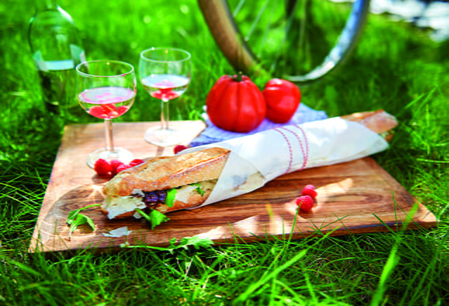 recipe image Baguette aux figues et aux artichauts