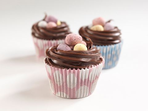 recipe image Cupcakes de Pâques au chocolat