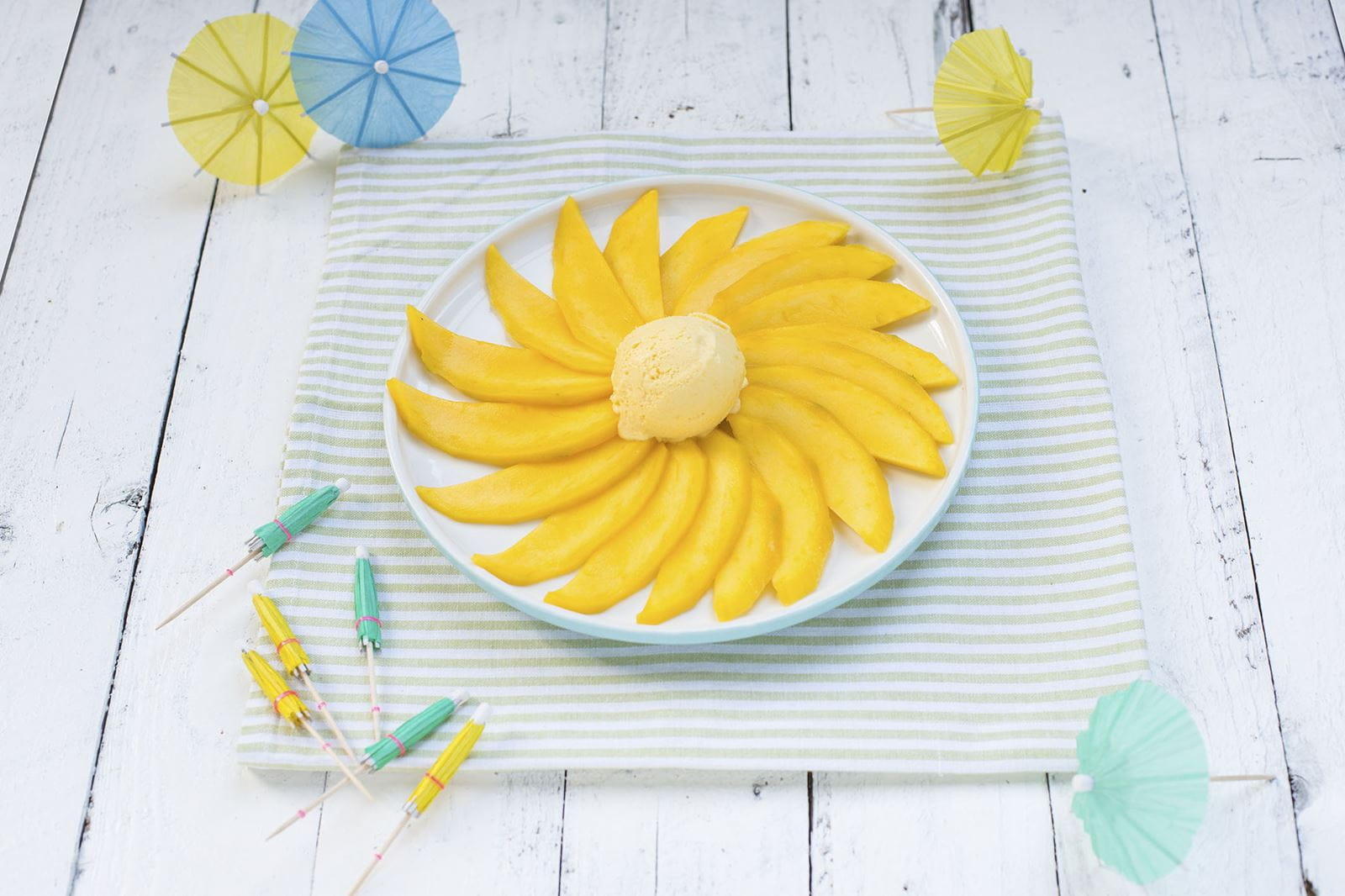 recipe image Glace à la mangue