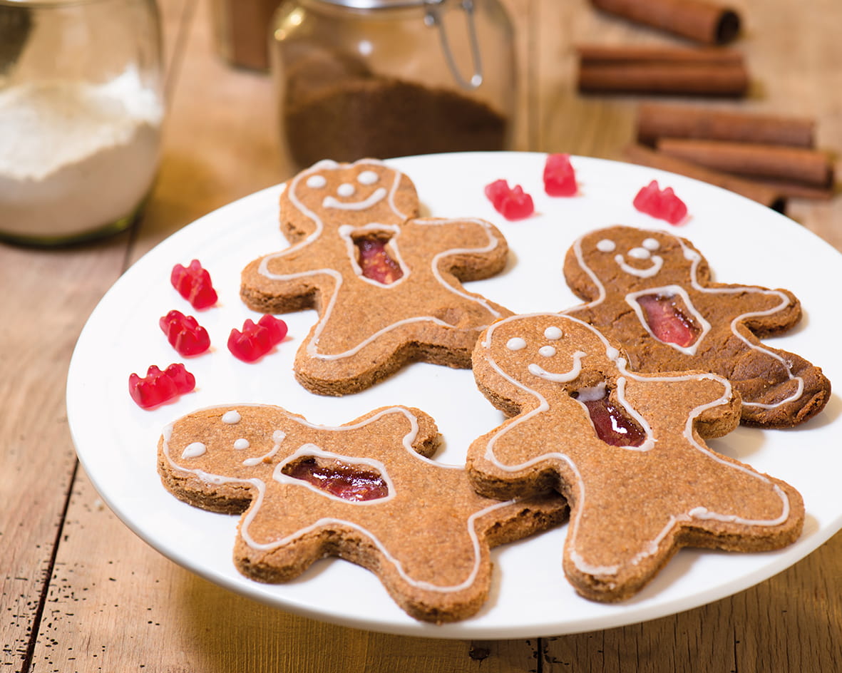 recipe image Petits bonshommes en spéculoos de Saint-Nicolas