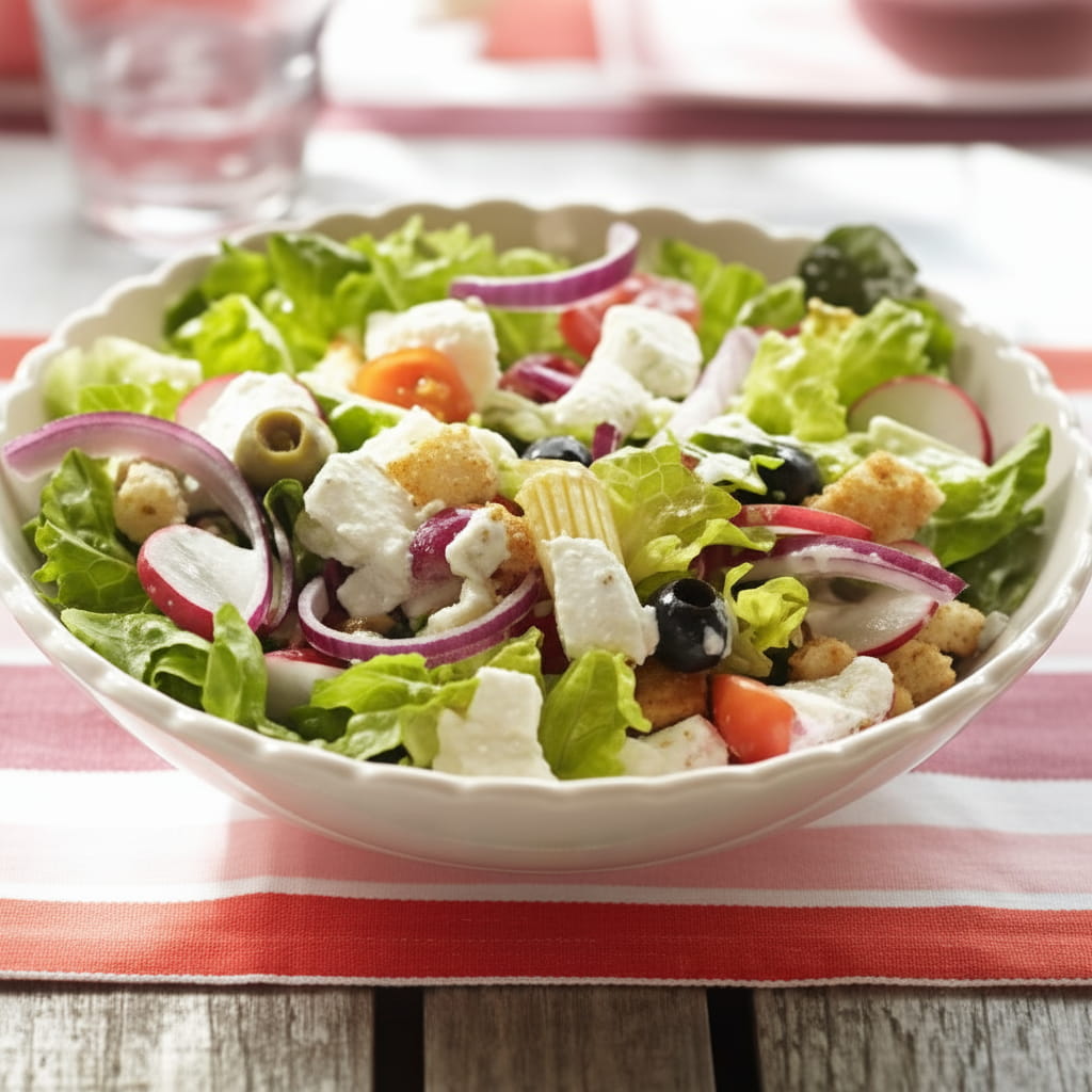recipe image Salade bigarrée rafraîchissante