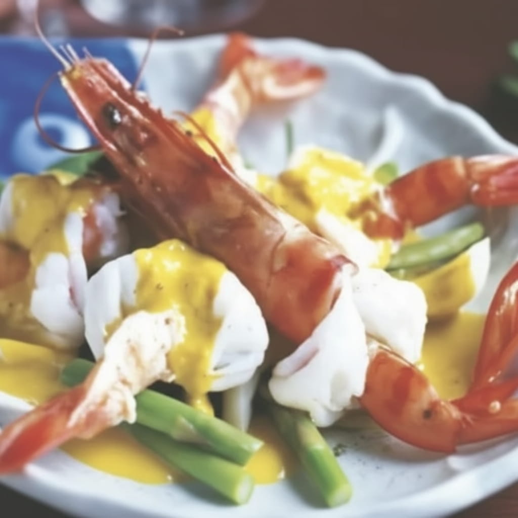 recipe image Curry de scampi