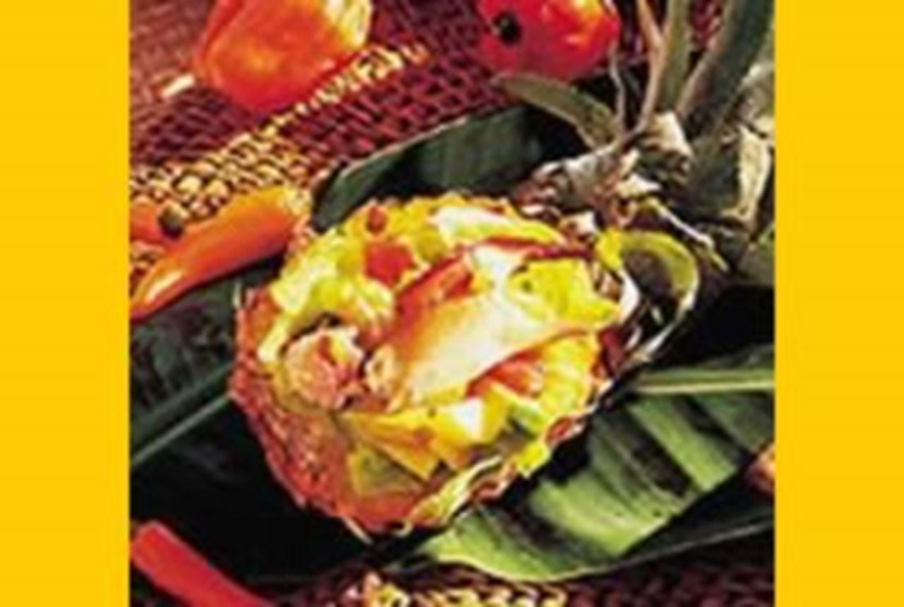 recipe image Petite salade à l'ananas, à l'avocat et au crabe