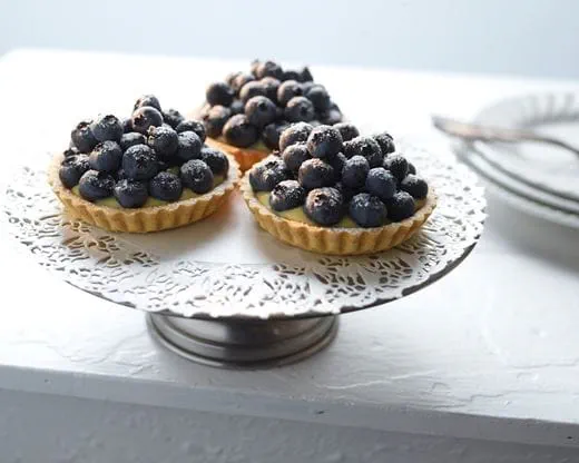 recipe image Tarte aux myrtilles