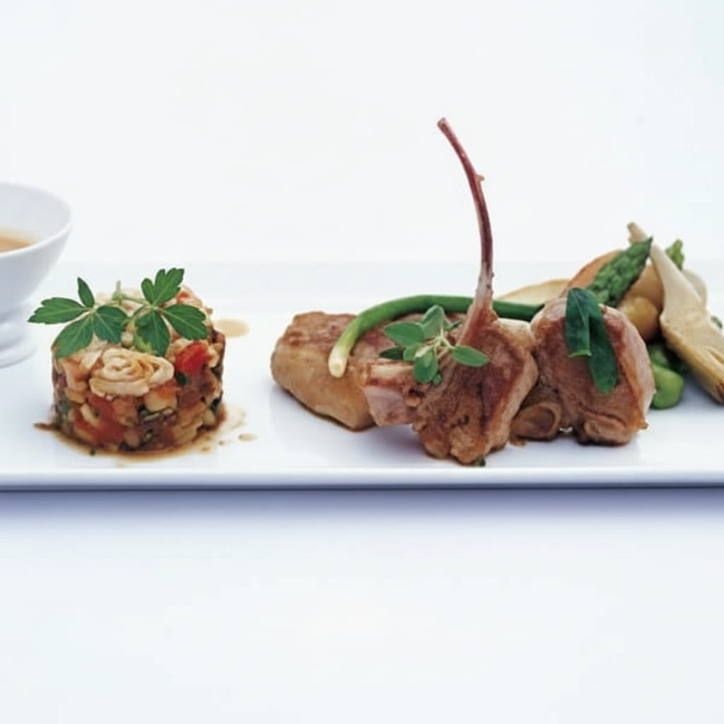 recipe image Agneau des pyrénées et ses 3 préparations