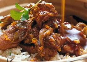 recipe image Bœuf piquant à l'orange