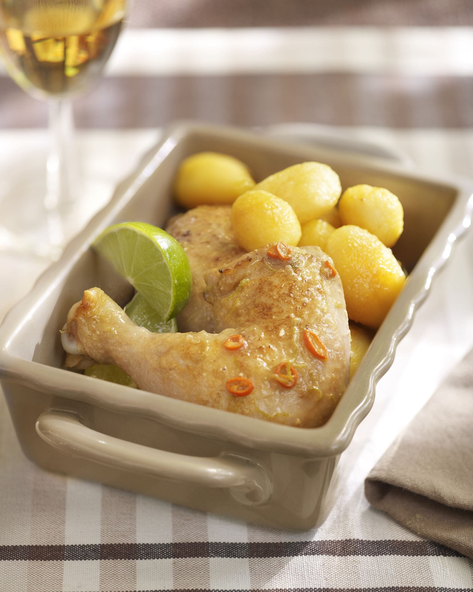 recipe image Cuisses de poulet au citron vert