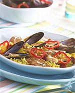 recipe image Paella au safran