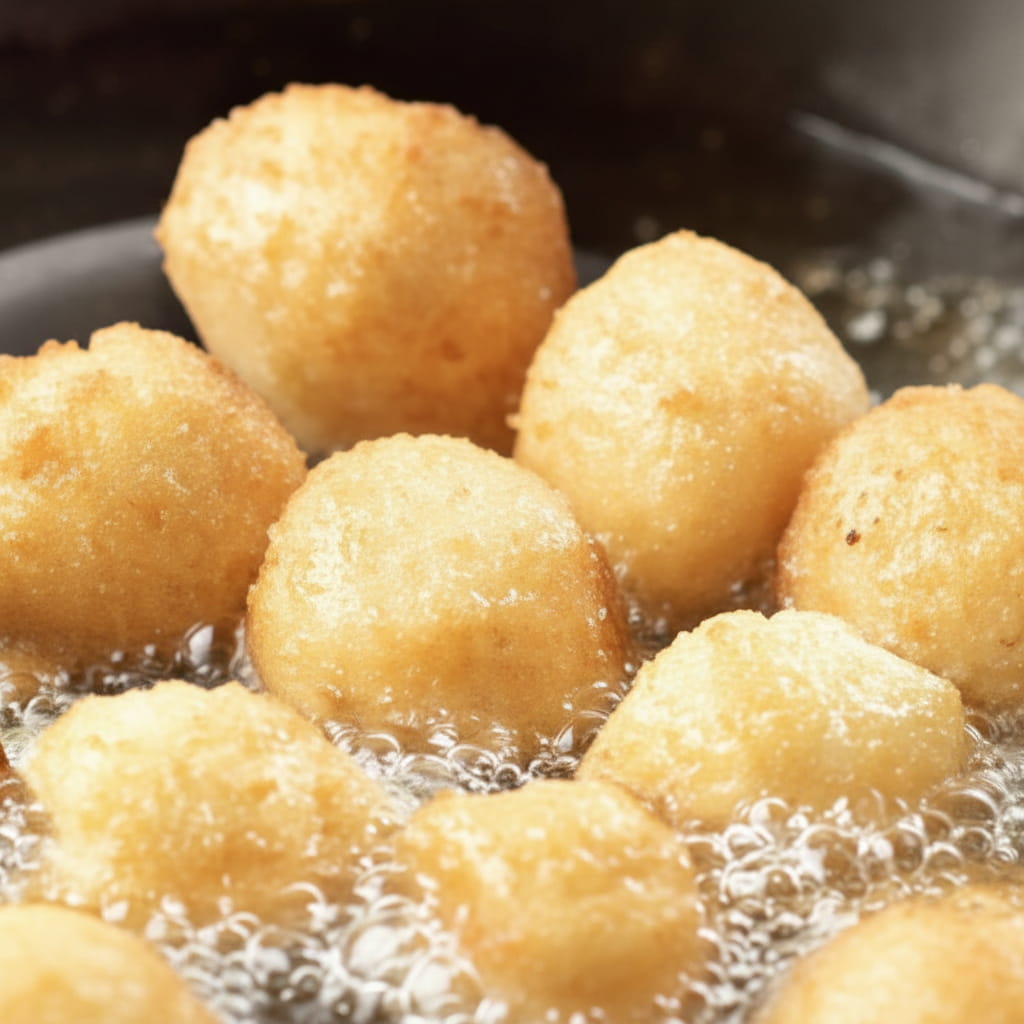 recipe image Croquettes au Comté et lard fermier