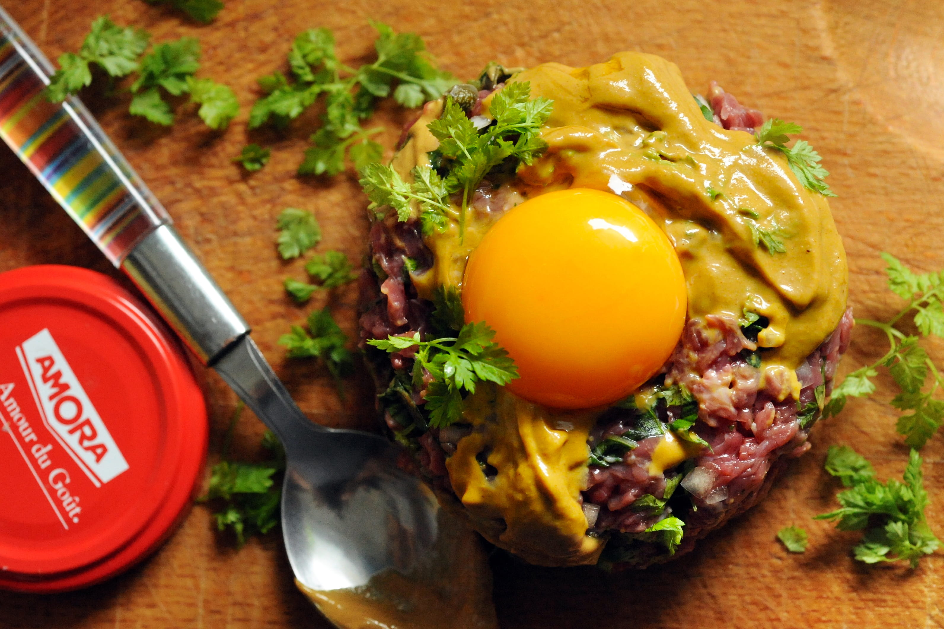 recipe image Tartare à la moutarde