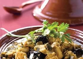 recipe image Tajine de poulet aux pruneaux de Fès