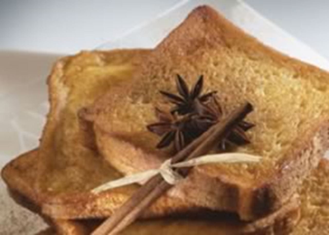 recipe image Pain perdu au Porto et à la cannelle