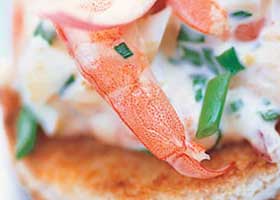 recipe image Toast aux crevettes