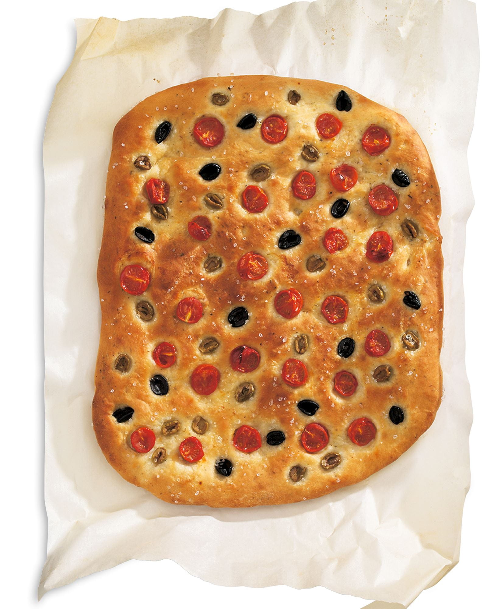 recipe image Focaccia aux olives