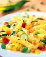 recipe image Penne aux légumes de jardin