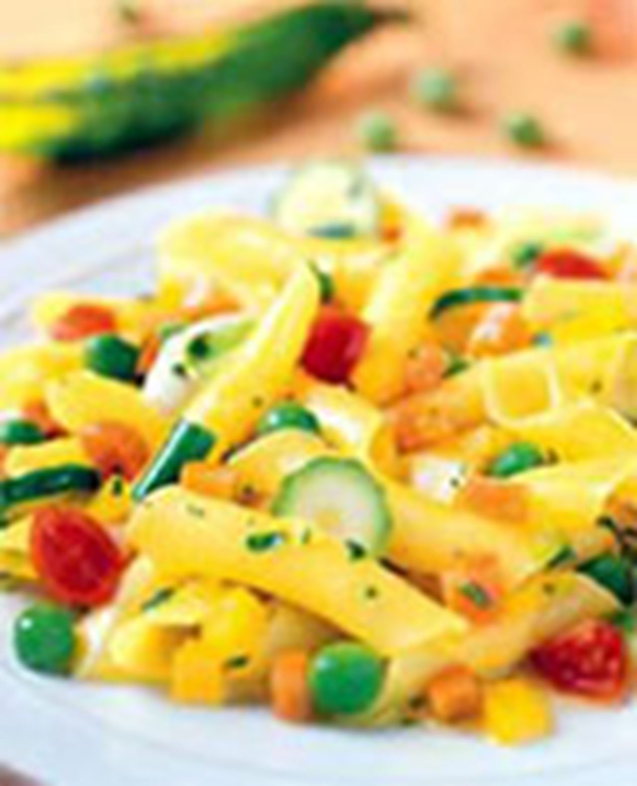recipe image Penne aux légumes de jardin