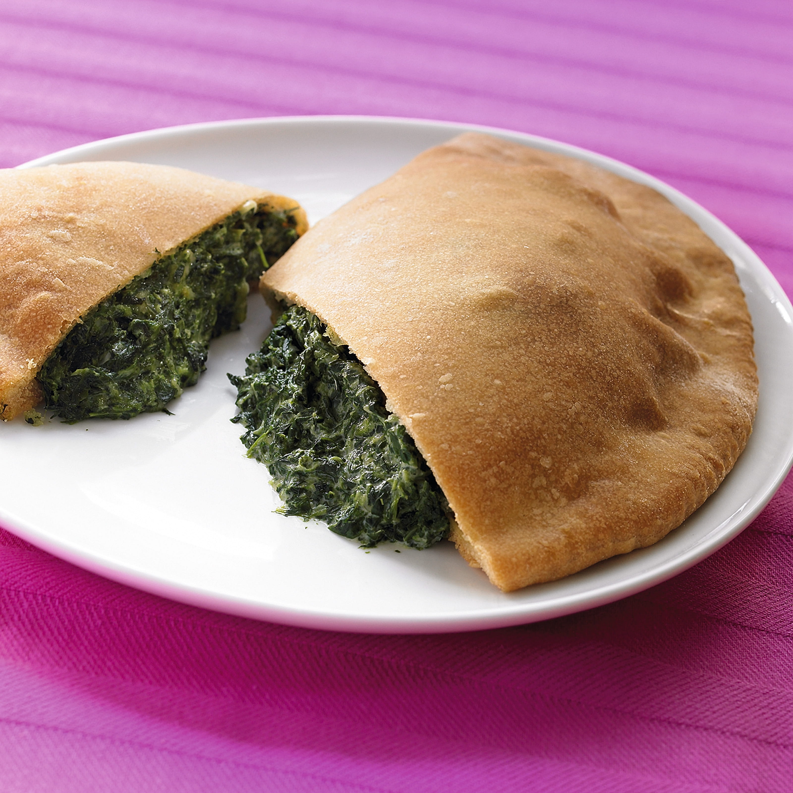 recipe image Calzones aux épinards