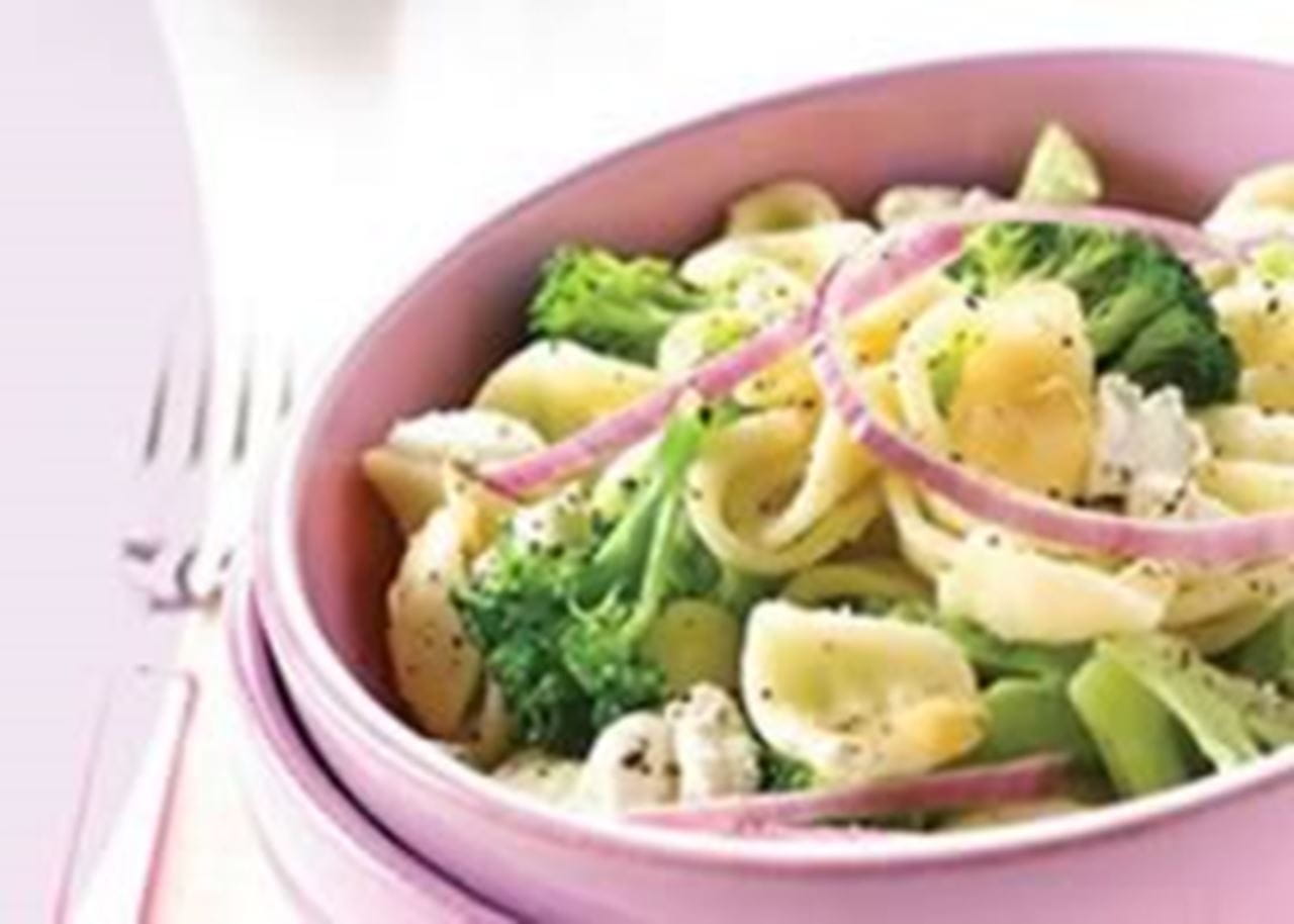 recipe image Orecchiette met broccoli en rode ui