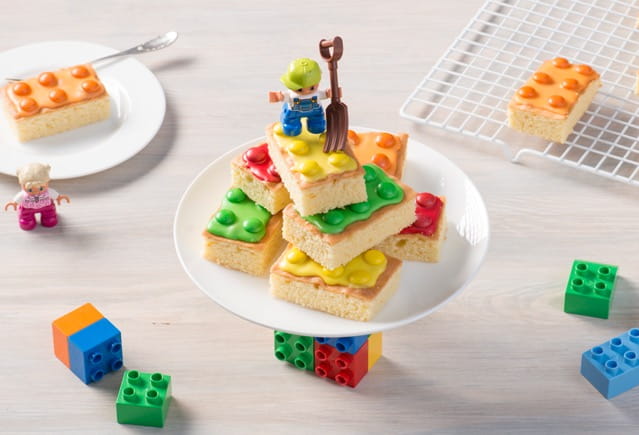 recipe image Bouwstenen cakejes