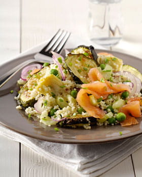recipe image Couscoussalade met gerookte zalm