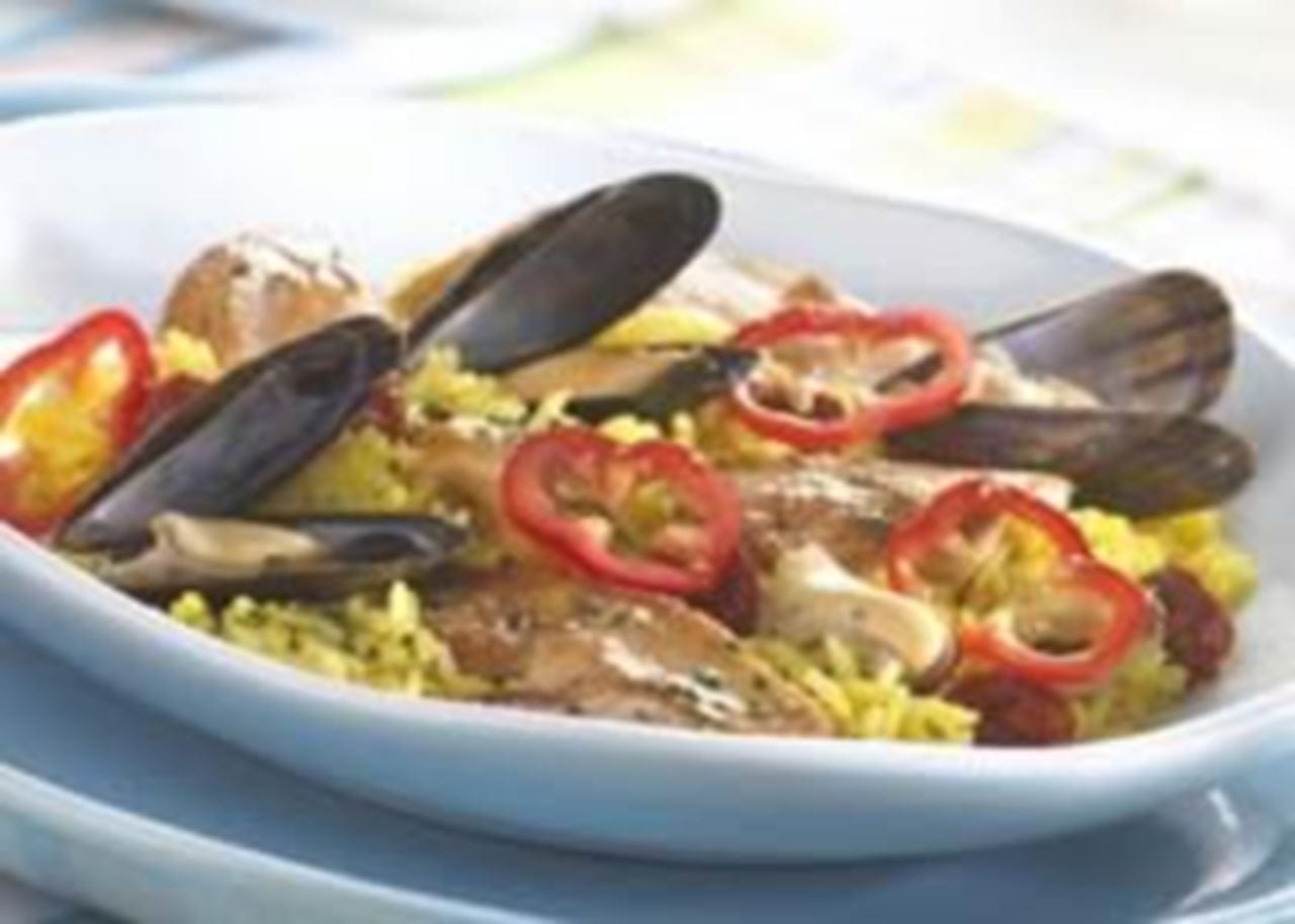 recipe image Paella met saffraan