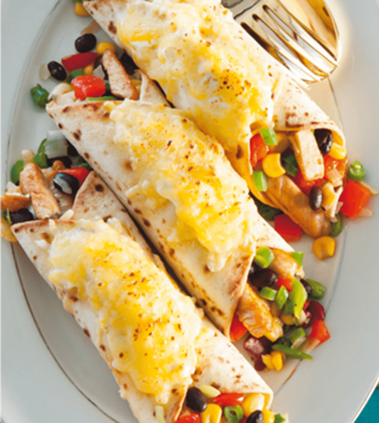 recipe image Mexicaanse wraps met kip uit de oven