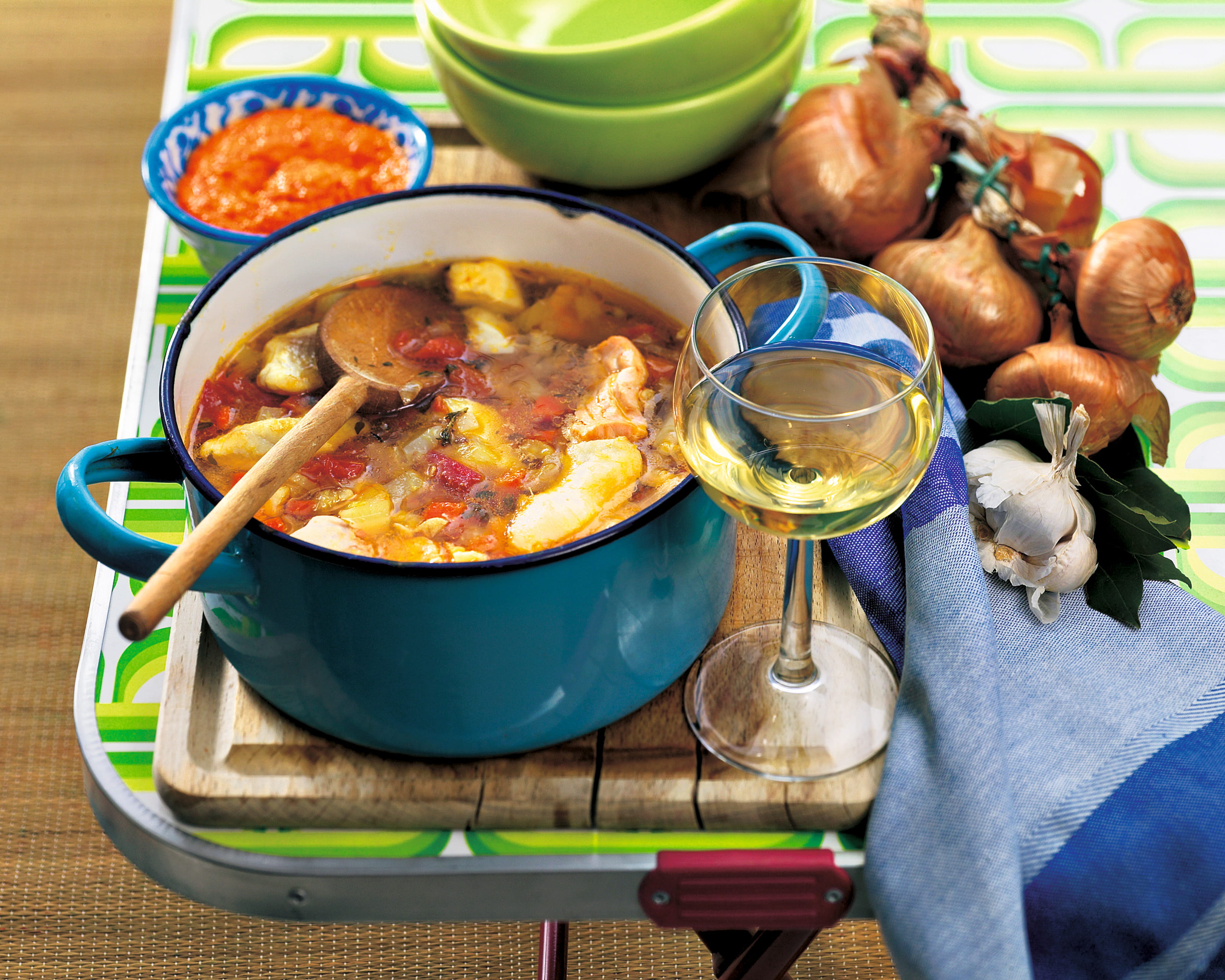 recipe image Bouillabaisse met rouille