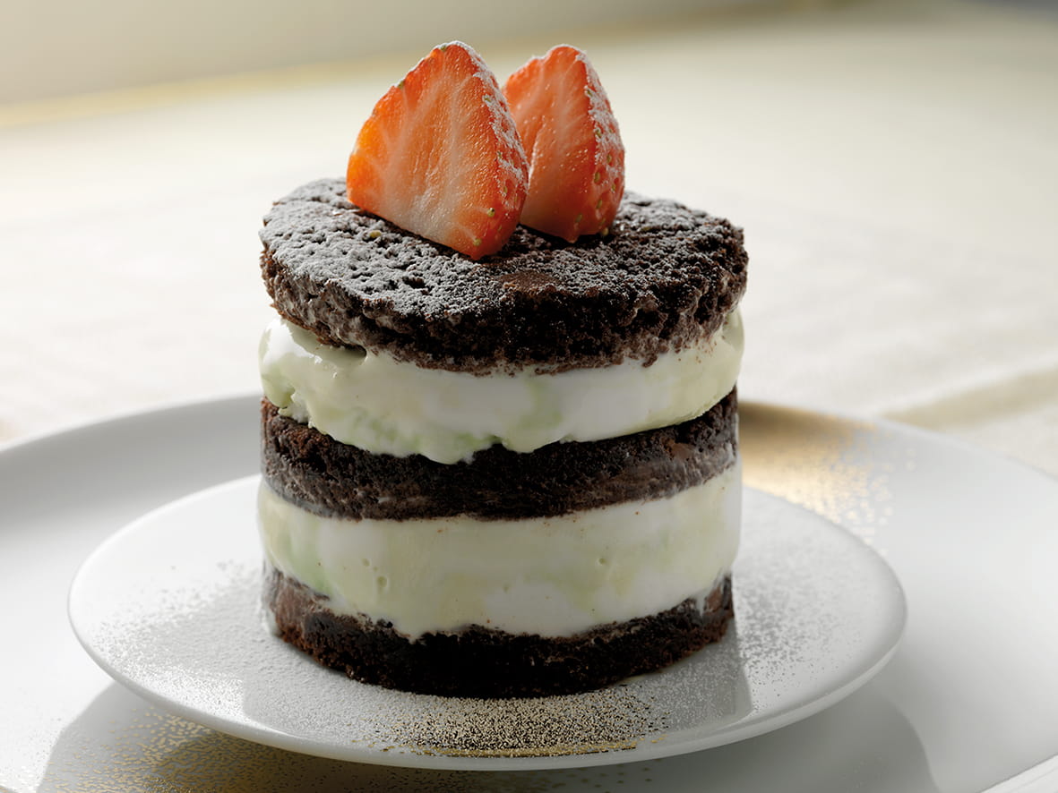 recipe image Brownie-pistachetorentje