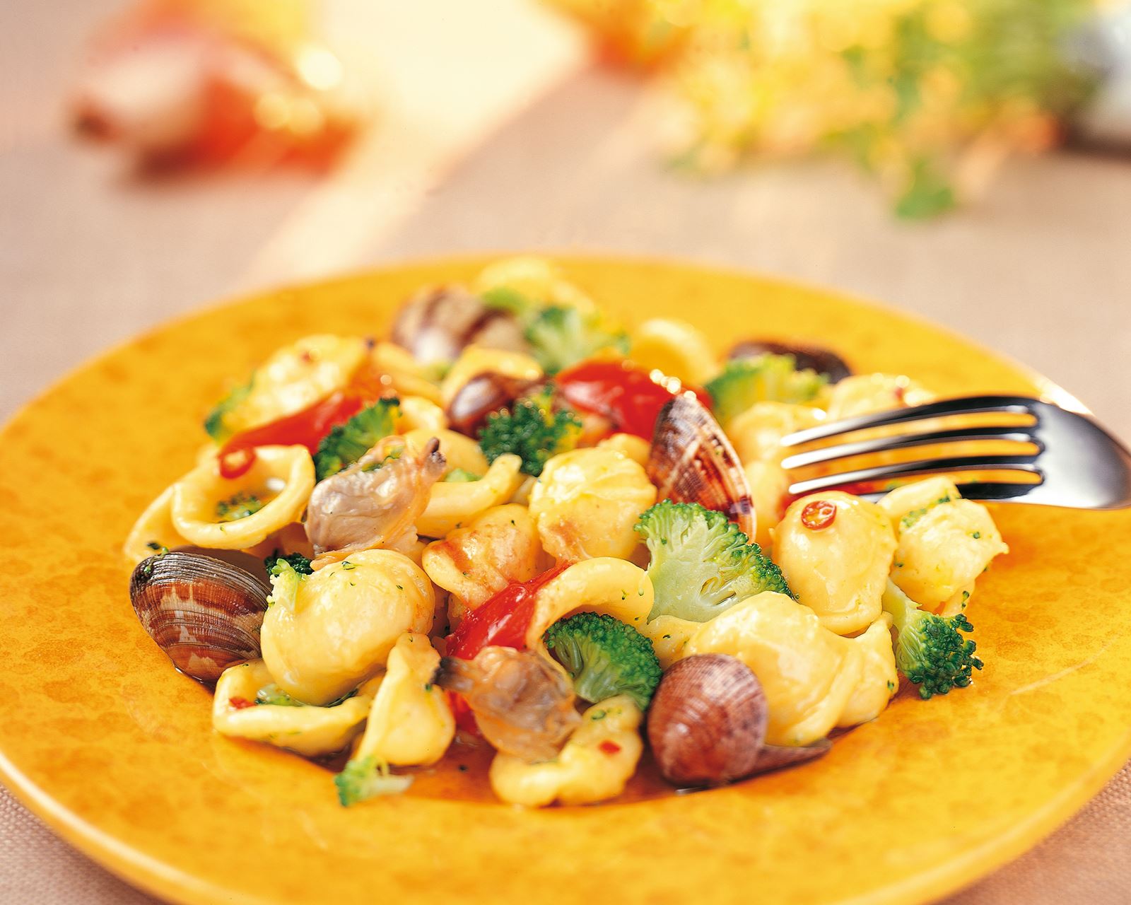 recipe image Orecchiette met broccoli en schelpjes