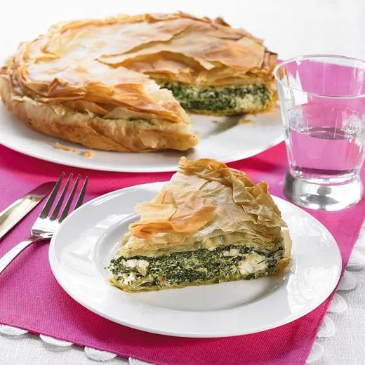 recipe image Spinazietaart van filodeeg