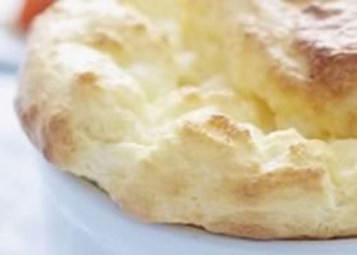 recipe image Soufflé van verse kaas en pompoen