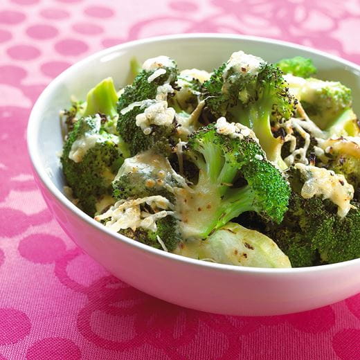 recipe image Broccoli met gegratineerde kaassaus