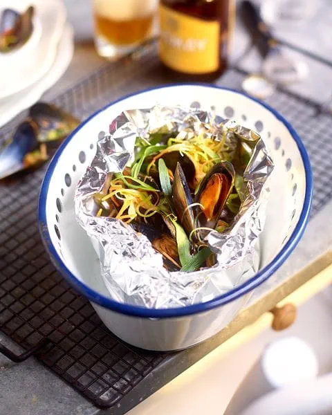 recipe image Mosselen met Chimay Tripel en dragon