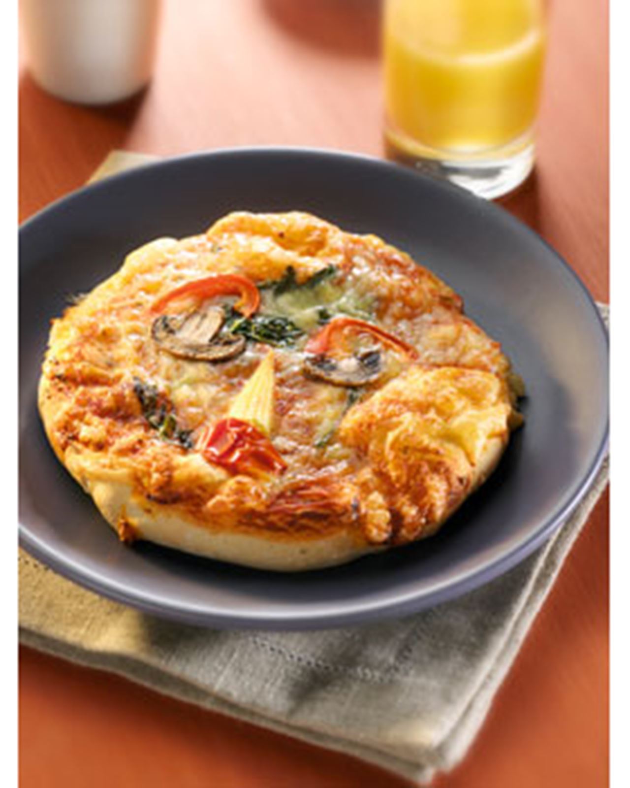recipe image Vegetarische pizzagezichtjes