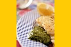 recipe image Kabeljauw op een groen bedje