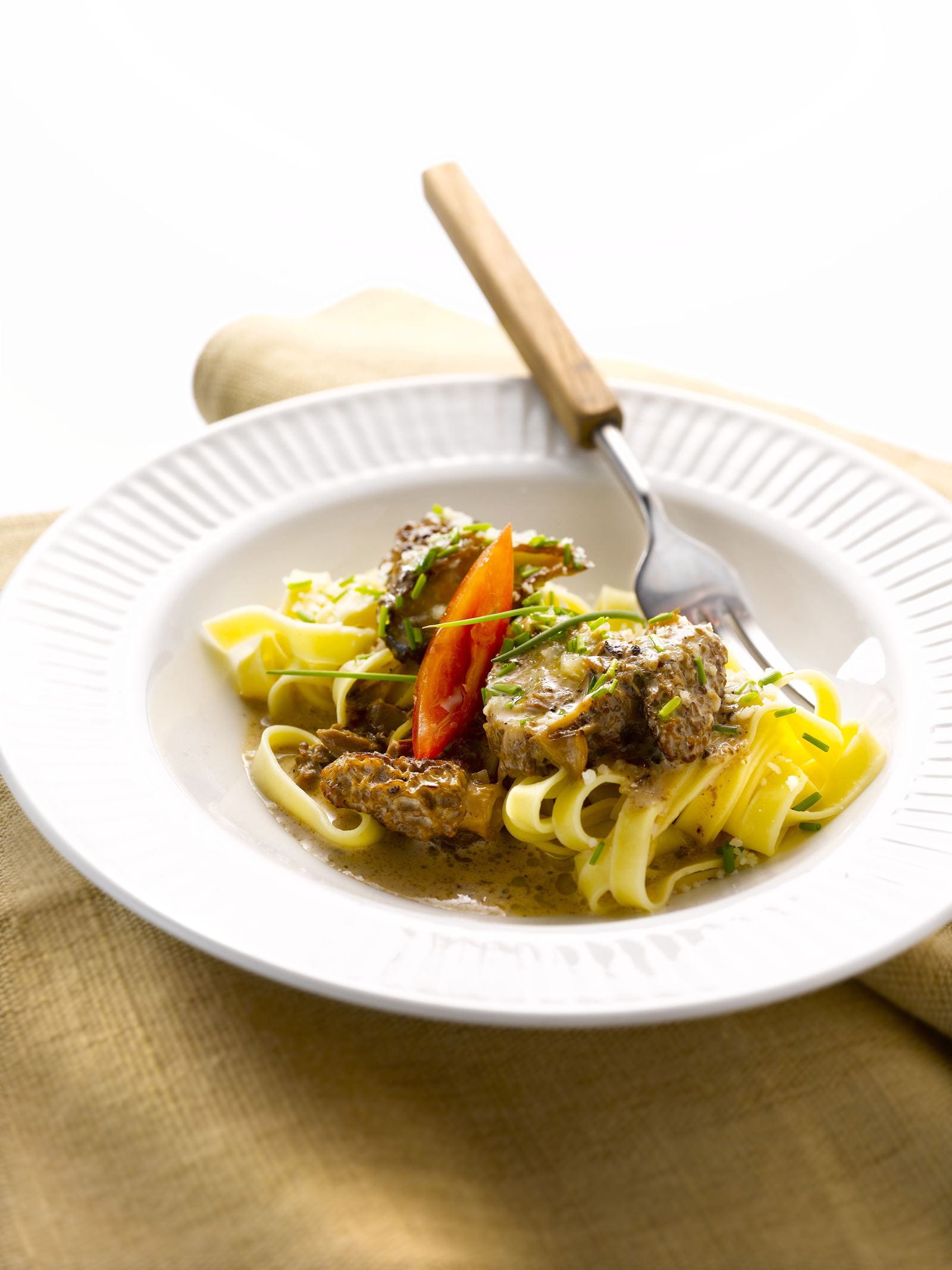 recipe image Verse tagliatelle met boschampignons