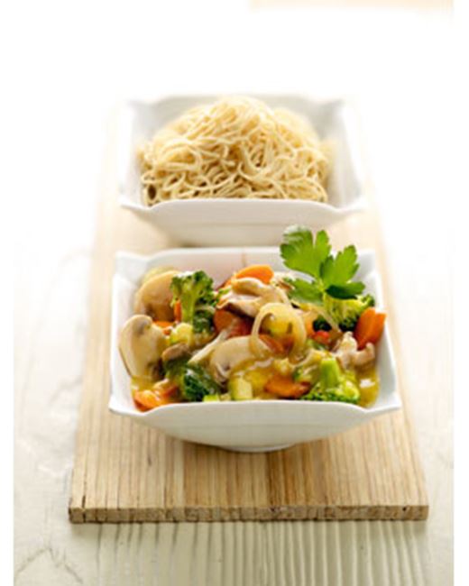 recipe image Glanzende groentewok