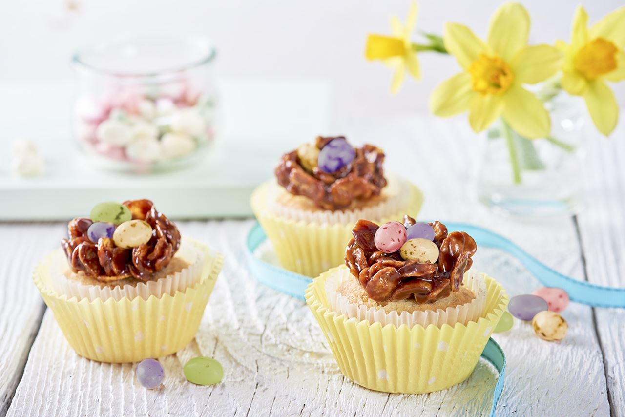 recipe image Cupcakes met chocoladenestjes