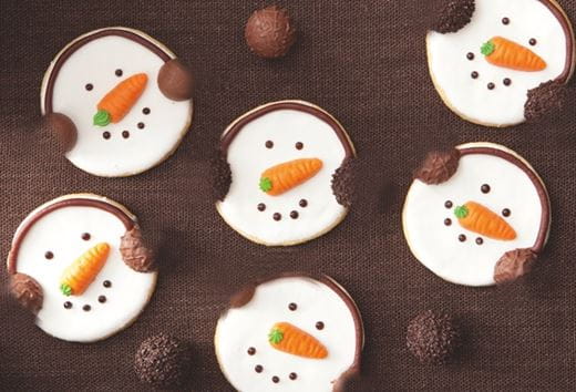recipe image Sneeuwman koekjes