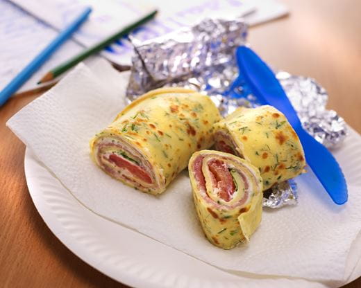 recipe image Gevulde kruidenpannenkoek