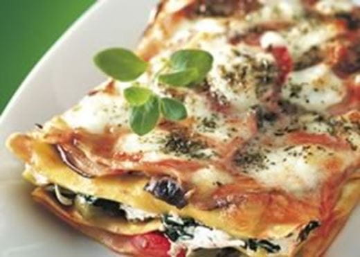 recipe image Groentelasagne met aubergine en verse basilicum