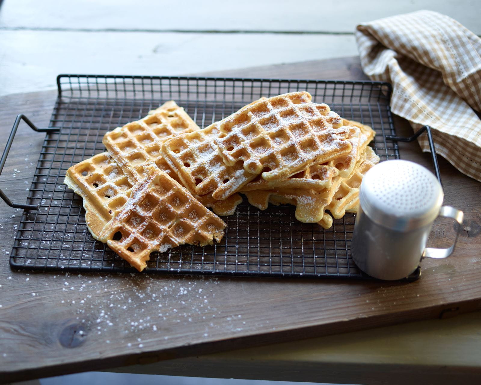 recipe image Vanillewafels